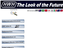 Tablet Screenshot of hwh.com